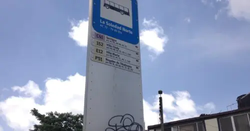 PARADERO SITP BARRIO LA SOLEDAD NORTE  004A04